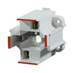 New Leviton 26725 203 Compact Fluorescent Lamp Holder Orange Color Code 10mm#544. Fixed Price $12.99.
