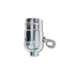 Jandorf Metal Medium Base Pull Chain Socket. Fixed Price $15.99.