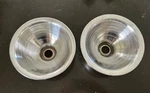 2 New Heat Lamp Shade Aluminum Replacement Pro Lite Model Rl-6mc Bulb 100w Typ A. Fixed Price $15.00.