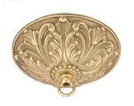 B&p Lamp Fine, Die Cast Brass Canopy, 5 1/2" Dia., Polished & Lacq.. Fixed Price $97.15.