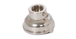 B&p Lamp Turned Brass Socket Cap, Tapped 1/4 Ip, Polished Nickel Finish. Fixed Price $10.87.