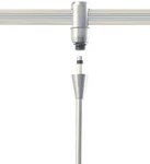 Tech Lighting 700mocheds Connector For Monorail Satin Nickel. Fixed Price $24.95.