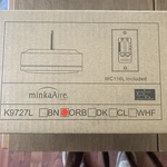 Minka-aire K9727l-orb Integrated Led Light Kit For Rudolph With Wall Control. Fixed Price $85.00.