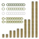 Antique Brass Lamp Repair Hardware Kit - 5 Sizes, 60 One Size,. Fixed Price $11.28.