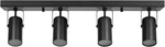 64000051 24" 4-light 22w Dimmable Led Integrated Track Lighting, Matte Black, Li. Fixed Price $148.99.