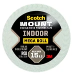 3m Scotch Mega Roll Indoor Double Sided Mounting Tape - 0.75 In. X 9.72 Yds.. Fixed Price $19.97.
