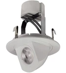 Nora Lighting Nlcbc-47040x/a Cobalt 5" Integrated Led Adjustable - White. Fixed Price $58.59.