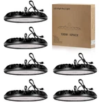 Flyship Ufo Led High Bay Light 100w 10000lm 5000k Shop Lights For Garage. Fixed Price $164.35.