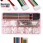 Xh 2.54mm Connectors Pin Header And Ribbon Cables Wires Kit Compatible With Jst-. Fixed Price $28.57.