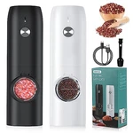 Electric Salt And Pepper Grinder Set (2 Pack), Usb Rechargeable One Hand. Fixed Price $27.53.