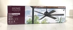Home Decorators Cortaine 54in. Indoor/outdoor Matte Black Ceiling Fan Sealed. Fixed Price $104.95.