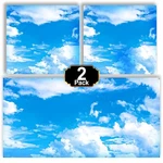 Aheroi Light Covers, 2 Pcs 4 X Feet Fluorescent 10 Magnets Magne. Fixed Price $15.95.