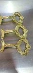 3 Brand New Harbor Breeze Ceiling Fan!! Blade Arm Brackets!! Antique Gold Brass!. Fixed Price $16.00.