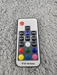 Rf Wireless Rgb Led Light Remote Control 12-key Color Brightness Mode. Fixed Price $8.87.