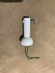 Vintage Hampton Bay Ceiling Fan Parts - 4.5" White Down Rod Round Ball. Fixed Price $6.50.
