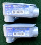 Lot Of Two Orbit Lb-100a Gray Type Lb Threaded Conduit Body 1 Inch. Fixed Price $21.95.