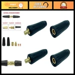 Welding Cable Quick Connector Pair 300a-400a Dinse-style 50-70 Sq-mm 2-pack. Fixed Price $37.99.