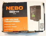Nebo Home Neb-lsp-0018 Transformer Plug In 60 W Hub Led And Halogen 4 Modes -12v. Fixed Price $59.99.