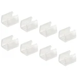 100pcs Led Neon Mounting Clips Holder Fixing Clamps Fit 8mm Strip Lighting. Fixed Price $17.03.