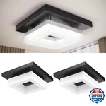 Sunco 8" Square Led Flush Mount Black Ceiling Light 3000k/4000k/4500k Cct. Fixed Price $90.21.