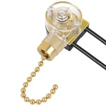 Ceiling Fan Light Switch Ze-109, On-off Pull Chain Compatible With Mos.... Fixed Price $14.70.