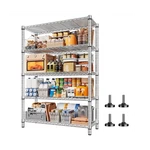 Reibii 5-tier Wire Shelving Unit For Pantry & Kitchen,35.5"w X. Fixed Price $199.00.
