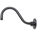 Millennium Lighting Rgn15 Black R Series 14-1/2"l Goose Neck Stem. Fixed Price $73.90.
