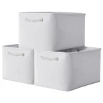 Thewarmhome Storage Basket For Shelves - 15.8x11.8x11.8 Inch 3 Pack Fabric Stora. Fixed Price $59.92.