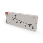 Globe Electric 64 Inch Matte Black 6 Light Track Lighting Fixture Dimmable. Fixed Price $39.99.