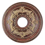 Beaumont Lane Ceiling Medallion In Verona Bronze And Aged Gold Leaf. Fixed Price $165.99.