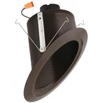 Elco El763ct5 The Slant System 6" Integrated Led Baffle Recessed - Bronze. Fixed Price $97.43.