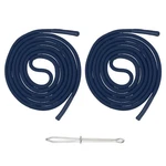 Uxcell 2pcs 53inch Drawstring Cords Replacement Hoodie Navy Blue. Fixed Price $12.12.