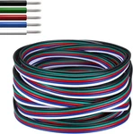 Evz 22 Gauge 5pin Extension Wire, 22awg 5 Conductor Parallel Electric Cable. Fixed Price $14.99.
