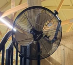 Powerful Industrial Fan Wall Mount For Patio Horse Barn Garage Workshop Gazebo. Fixed Price $109.89.