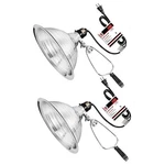 Ep Clamp Lamp Light With Detachable 8.5 Inch Aluminum Reflector, 6, Silver. Fixed Price $43.14.