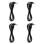 Godtone 4 Pack Guitar Effect Pedal Dc Cable 5.5mm X 2.1mm Power Lead Cord, 60.... Fixed Price $18.99.