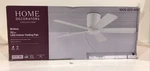 Home Decorators Britton 52 In. Led Indoor Matte White Ceiling Fan Sealed. Fixed Price $85.99.