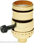 Pass & Seymour Turn Knob 2 Lamp Controls Metal Holder Sockets - 10 Pack. Fixed Price $69.99.