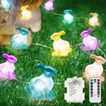 Exf Easter Decorations Bunny Pastel Fairy Easter-1 Pack 30 Led, Easter-bunny. Fixed Price $25.89.