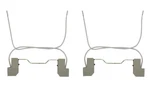 Creative Hobbies 5 1/2" Double Ended Halogen Socket With Bracket - Ideal For Wor. Fixed Price $14.28.