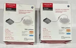 (lot Of 2) Lightolier Signify Fd4r4cct 4" Led Flat Downlight 700 Lumens. Fixed Price $30.00.