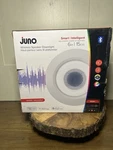 Juno 6in Smart Led Downlight W Bluetooth Speaker Rgbw Alexa Google. Fixed Price $34.00.