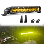 Chelhead Utv Led Light Bar, 11 Inch Single Row Yellow Spot Spot-1 Pc,. Fixed Price $46.99.