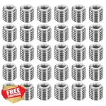 Uxcell M6-1 To M12-1.75 Threaded Insert Nut Adapter Stainless Steel 30pcs. Fixed Price $27.99.