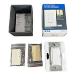 Eaton Wfsw15-c2-sp-l Wi-fi Smart Universal Switch White/light Almond/ivory Alexa. Fixed Price $29.95.