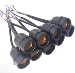 Rextin 10pcs E26 E27 Waterproof Medium Base Light Lamp Sockets Fully Sealed Rain. Fixed Price $23.99.