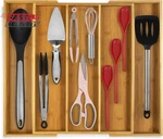Purawood Kitchen Drawer Organizer - Expandable Utensil For Kitc. Fixed Price $48.94.