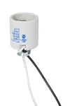 B&p Lamp Keyless Glazed Porcelain Medium Base E26 Socket With 1/8ip Hickey And. Fixed Price $11.60.