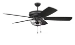 Flat Black Led Fan Light Kit From The Kit-bowl,energy Star Collection. Fixed Price $133.50.
