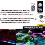 Rgb Dreamcolor Led Car Underglow Lights Music Bluetooth App Remote Control Strip. Fixed Price $40.99.